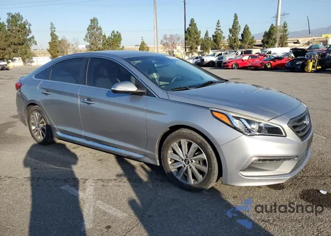2017 Hyundai Sonata Sport из США, поврежденный, VIN 5NPE34AF6HH512769